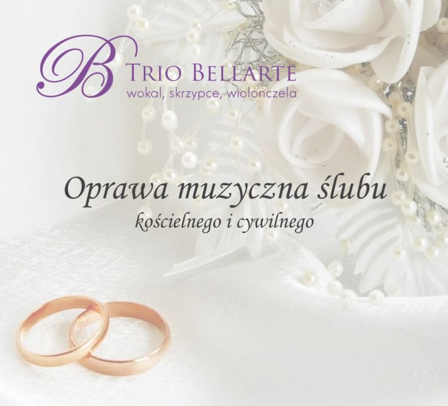 Trio Bellarte | Oprawa muzyczna ślubu Częstochowa, śląskie - zdjęcie 1