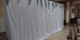Ścianka weselna, tło dla Państwa Młodych | Dekoracje ślubne Siewierz, śląskie - zdjęcie 2