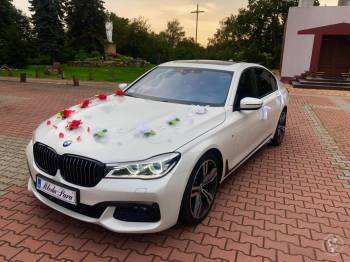 BMW 7 Auto do ślubu wolne terminy 2019/2020, Samochód, auto do ślubu, limuzyna Częstochowa
