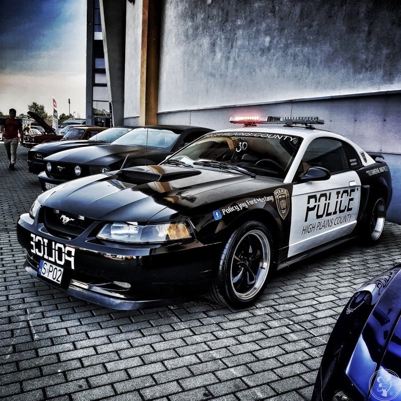 Policyjny Ford Mustang 4.6 GT V8, Kraków - zdjęcie 1