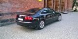 Piękne Audi A8 czarna perła, jasny środek | Auto do ślubu Olsztyn, warmińsko-mazurskie - zdjęcie 2