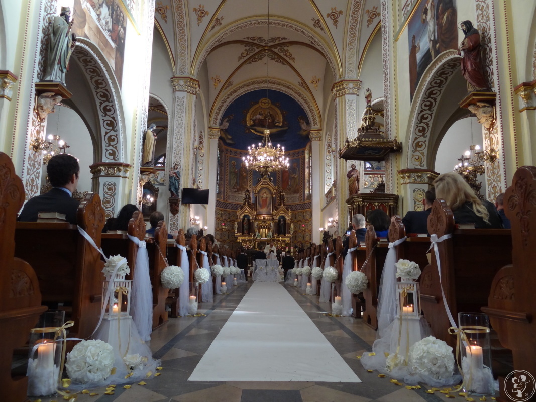 COŚ PIĘKNEGO na Twój ślub dekoracje kościołów/sal/bukiety/auta/ścianki, Gliwice - zdjęcie 1