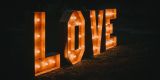 Drewniany napis LOVE podświetlany, Konin - zdjęcie 4