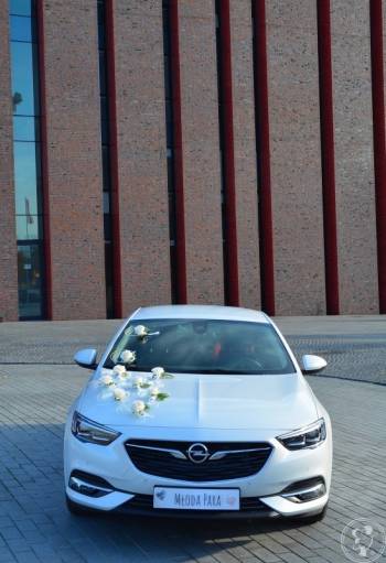 Opel Insignia 2019 biała perła | Auto do ślubu Dąbrowa Górnicza, śląskie
