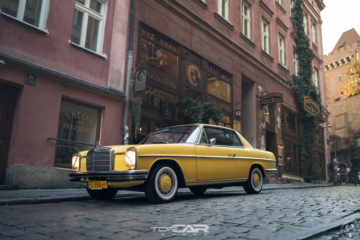 Zabytkowy Klasyk - Mercedes W114 coupe, 280- auto do ślubu, Luboń - zdjęcie 1