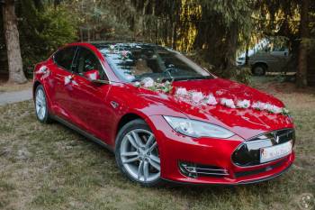 Tesla S do Ślubu 524 KM, wieczory kawalerskie, panieńskie, Samochód, auto do ślubu, limuzyna Fasty