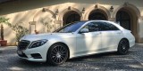 Biały Mercedes S-Klasa Long AMG | Auto do ślubu Rzeszów, podkarpackie - zdjęcie 5