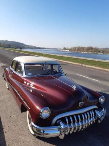 Buick 1950 Amerykański klasyk do ślubu, Samochód, auto do ślubu, limuzyna Kobyłka