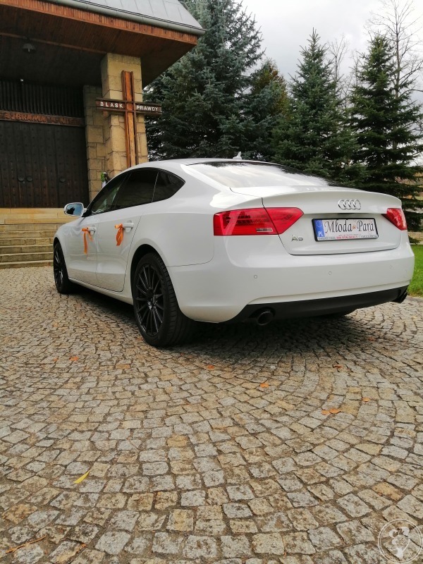 Audi a5 do ślubu | Auto do ślubu Nowy Sącz, małopolskie - zdjęcie 1