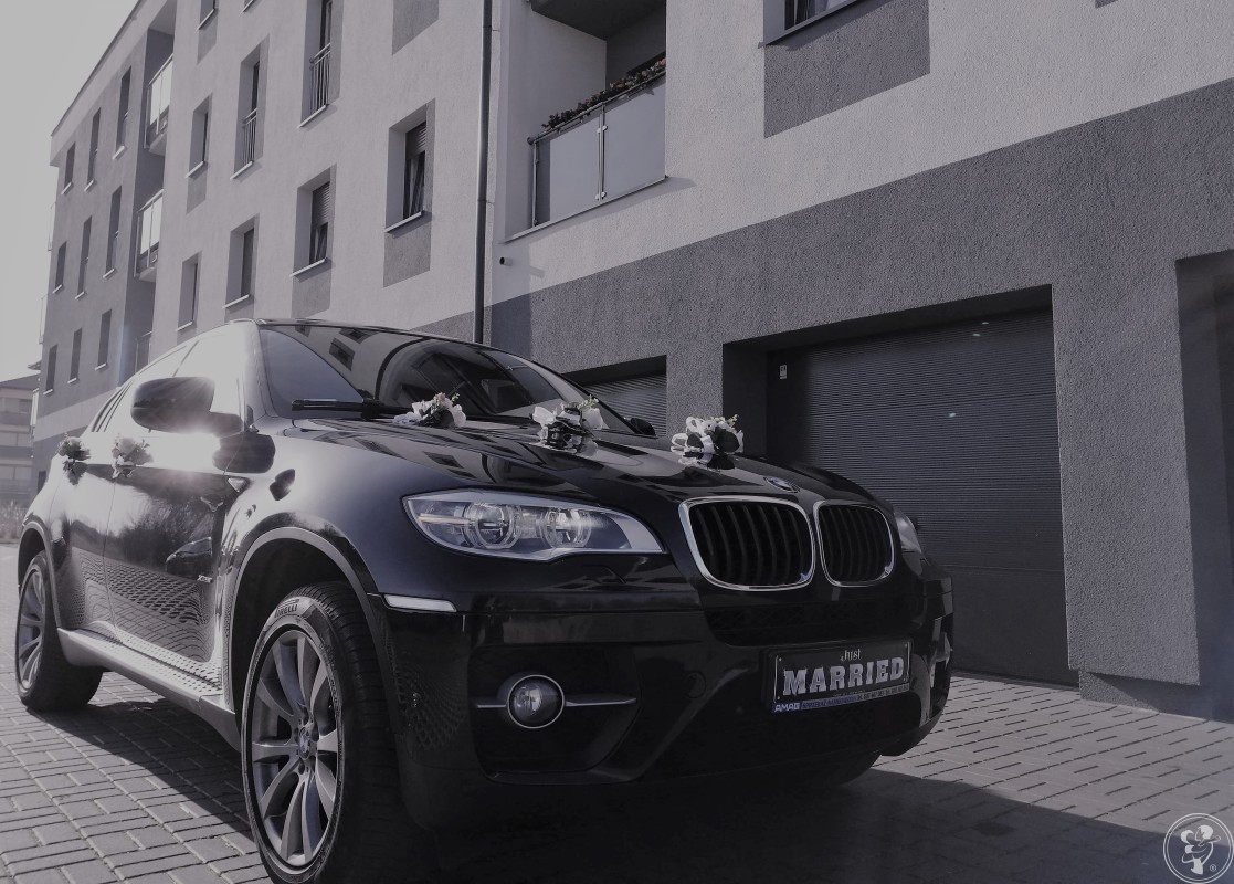 Auto do ślubu BMW X6 M-pakiet samochód ślubny limuzyna wesele | Auto do ślubu Rogoźno, wielkopolskie - zdjęcie 1