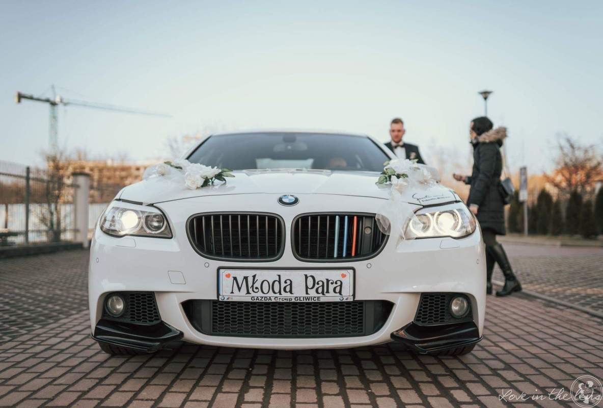 Samochód do ślubu BMW F10 m pakiet, auto, limuzyna do ślubu | Auto do ślubu Kraków, małopolskie - zdjęcie 1