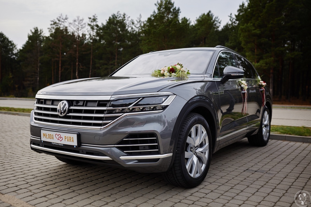 Nietuzinkowo i luksusowo - nowy Volkswagen Touareg do Ślubu | Auto do ślubu Gdańsk, pomorskie - zdjęcie 1