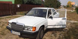 YOUNGTIMER - Auto do Ślubu - Piękny biały Mercedes 190D (W201), klasyk, Oświęcim - zdjęcie 3