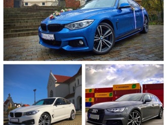 Piękne BMW, Audi, Mercedes i nie tylko - Wasze wymarzone auta na ślub.,  Poznań