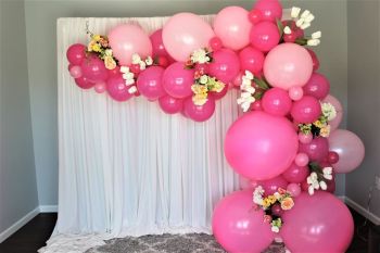 Oryginalne dekoracje balonowe, nowość, atrakcje, girlandy, łuk, balony, Balony, bańki mydlane Sanok