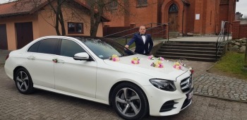 Limuzyna Mercedes E-Klasa AMG - model 2019, Samochód, auto do ślubu, limuzyna Zblewo