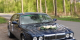 Granatowy Jaguar XJ 8 | Auto do ślubu Grudziądz, kujawsko-pomorskie - zdjęcie 2