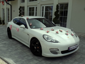 Porsche Panamera, auto, samochód do ślubu na wesele i do ślubu | Auto do ślubu Tarnów, małopolskie