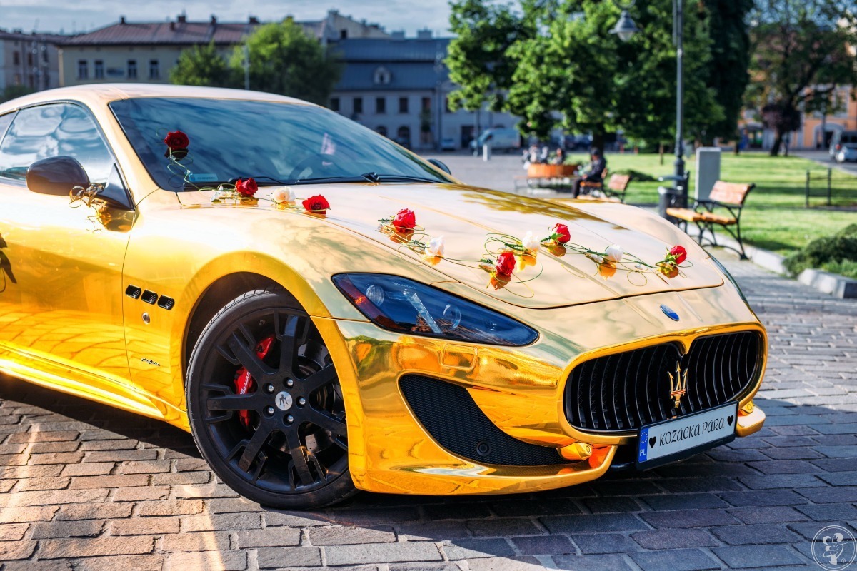 Złote Maserati GT | Auto do ślubu Kraków, małopolskie - zdjęcie 1