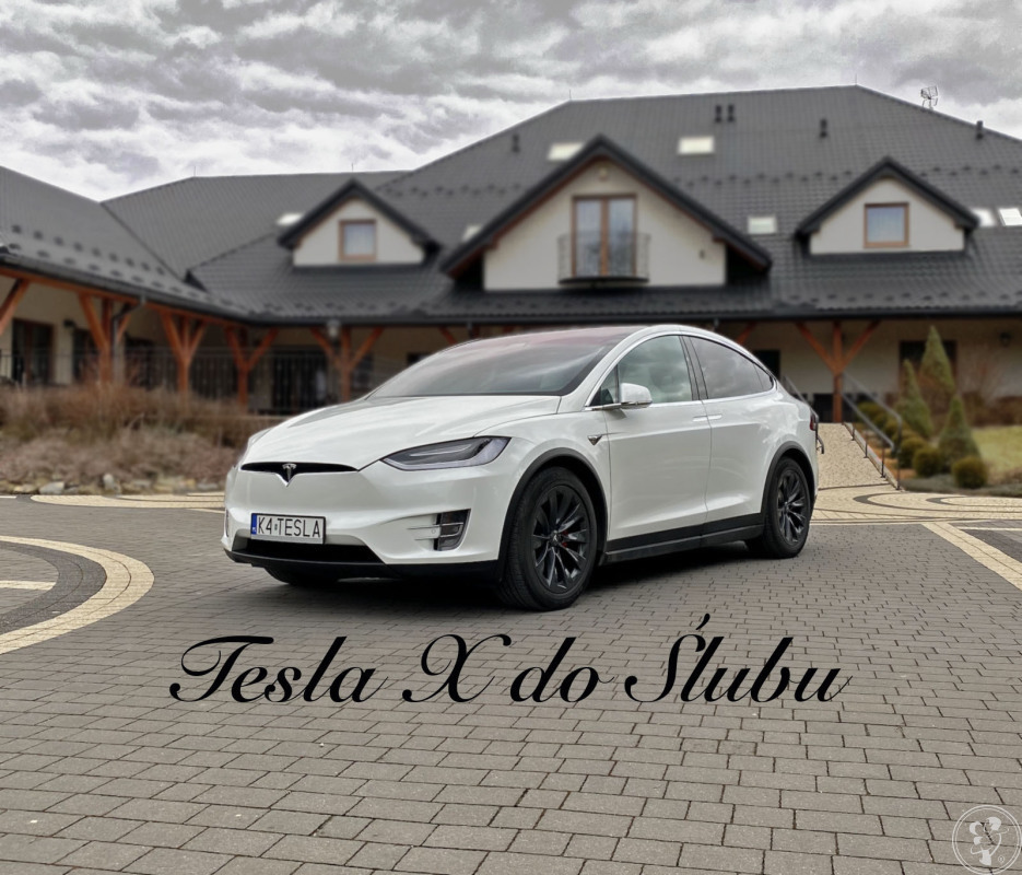 Tesla X do Ślubu | Auto do ślubu Kraków, małopolskie - zdjęcie 1