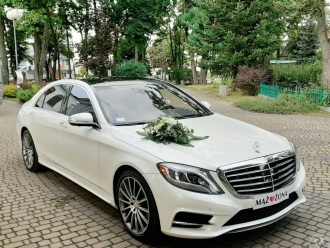 Auta do Ślubu Oferta od 499zł Mercedes S550 Long Amg🔥Dekoracja Gratis,  Łódź