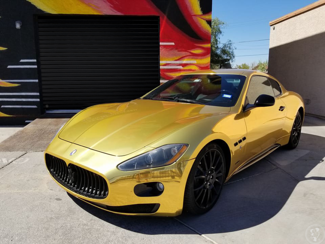 ZLOTE Maserati GranTurismo - samochod na wesela - sam prowadzisz, Kraków - zdjęcie 1