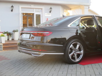 Audi   A8   2018 rok  * LUKSUS  NAJNOWSZEJ  GENERACJI  *, Samochód, auto do ślubu, limuzyna Płońsk
