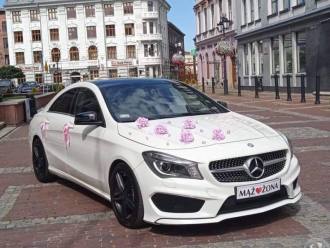 EKSLUZYWNY BIAŁY MERCEDES CLA w wersji AMG - PIĘKNO W DNIU ŚLUBU,  Bielsko-Biała