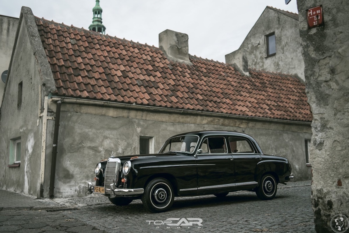Zabytkowy Mercedes dla Wyjątkowej Pary | Auto do ślubu Śrem, wielkopolskie - zdjęcie 1
