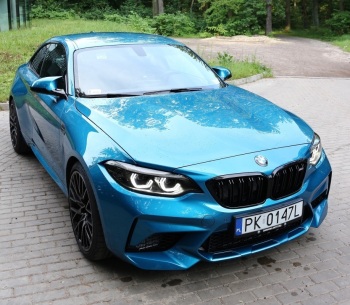 BMW M2 COMPETITION 411KM DO ŚLUBU -  POPROWADŹ SAM !!!, Samochód, auto do ślubu, limuzyna Katowice