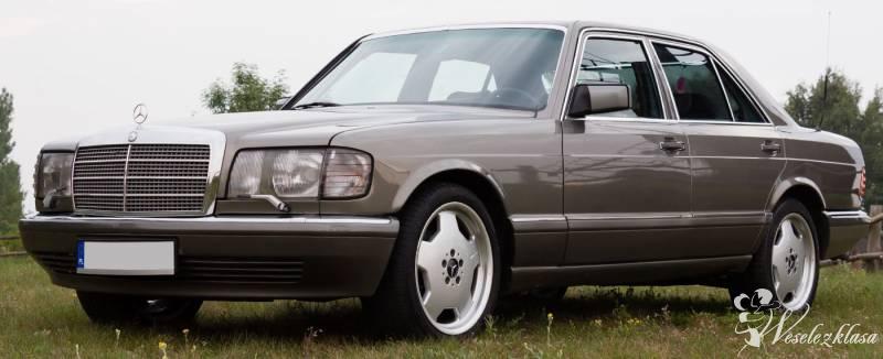 Mercedes 500SE V8 z 1986r Zabytek retro limuzyna klasyk.Jedyny taki ! | Auto do ślubu Gdańsk, pomorskie - zdjęcie 1