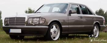 Mercedes 500SE V8 z 1986r Zabytek retro limuzyna klasyk.Jedyny taki !, Samochód, auto do ślubu, limuzyna Gdańsk