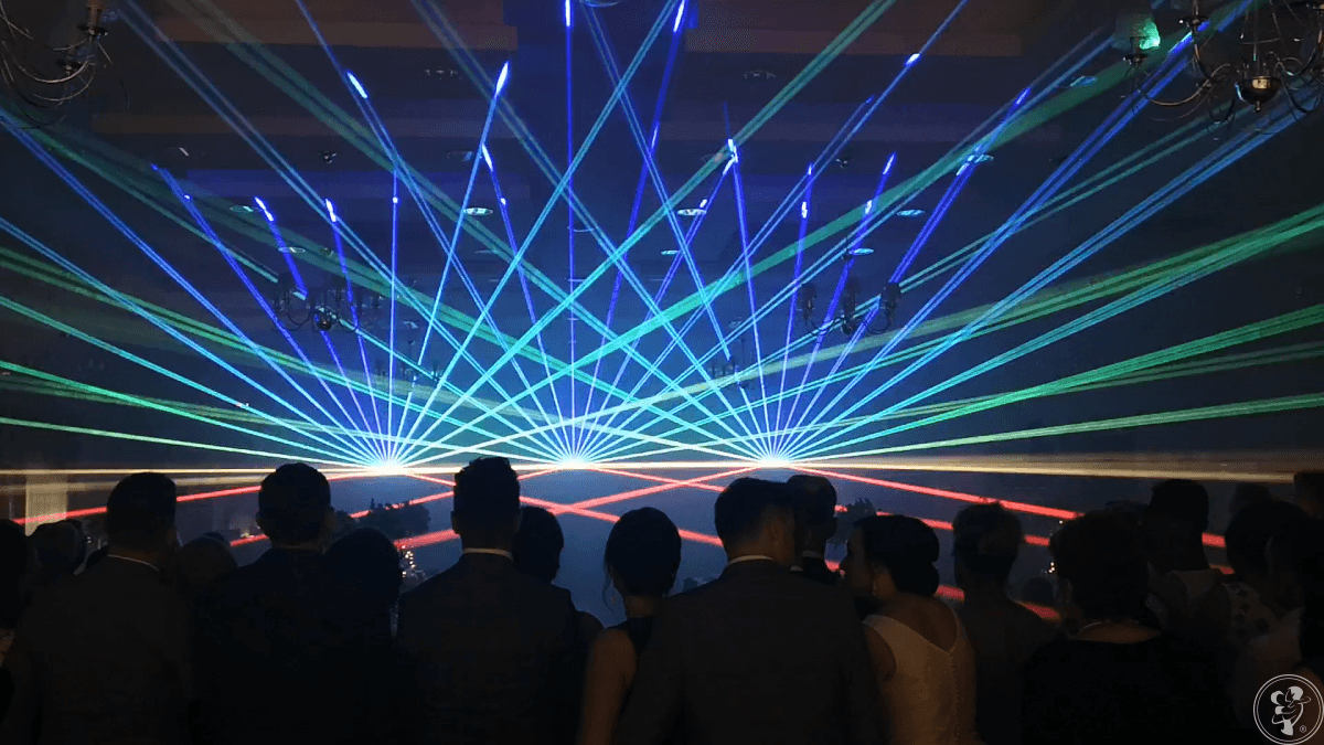 PROFESJONALNY POKAZ LASERÓW NA WESELU, EFEKTY SPECJALNE., Szczecin - zdjęcie 1