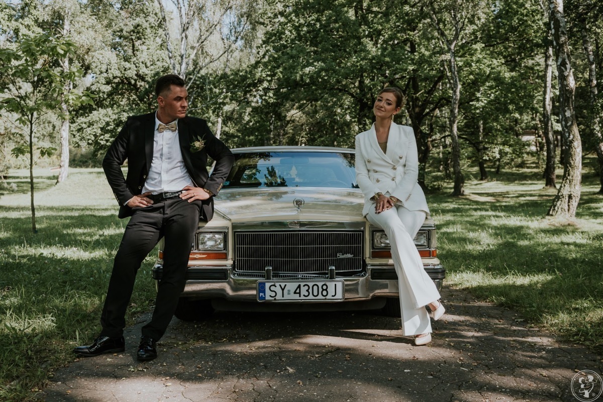 Beżowy Cadillac Fleetwood | Auto do ślubu Bytom, śląskie - zdjęcie 1