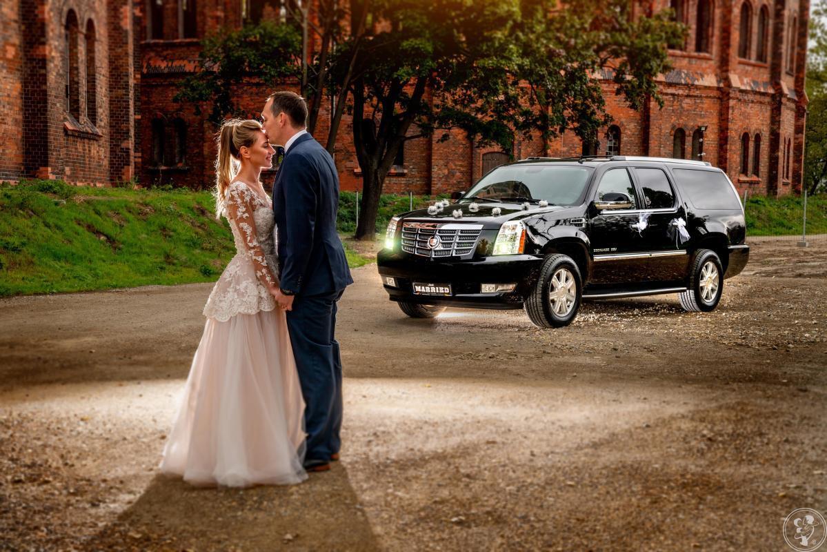Auto do ślubu Cadillac Escalade V8 czarny przewóz VIP Polska i Europa | Auto do ślubu Pruszków, mazowieckie - zdjęcie 1