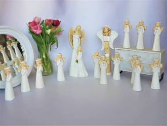 AnnExDeco - prezenty ślubne, upominki, aniołki gipsowo-ceramiczne, las,  Gdańsk