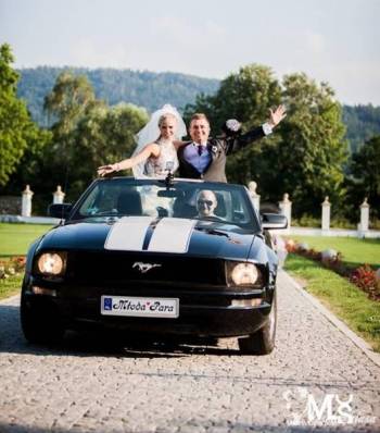 Mustang kabriolet w wersji premium, Samochód, auto do ślubu, limuzyna Piechowice