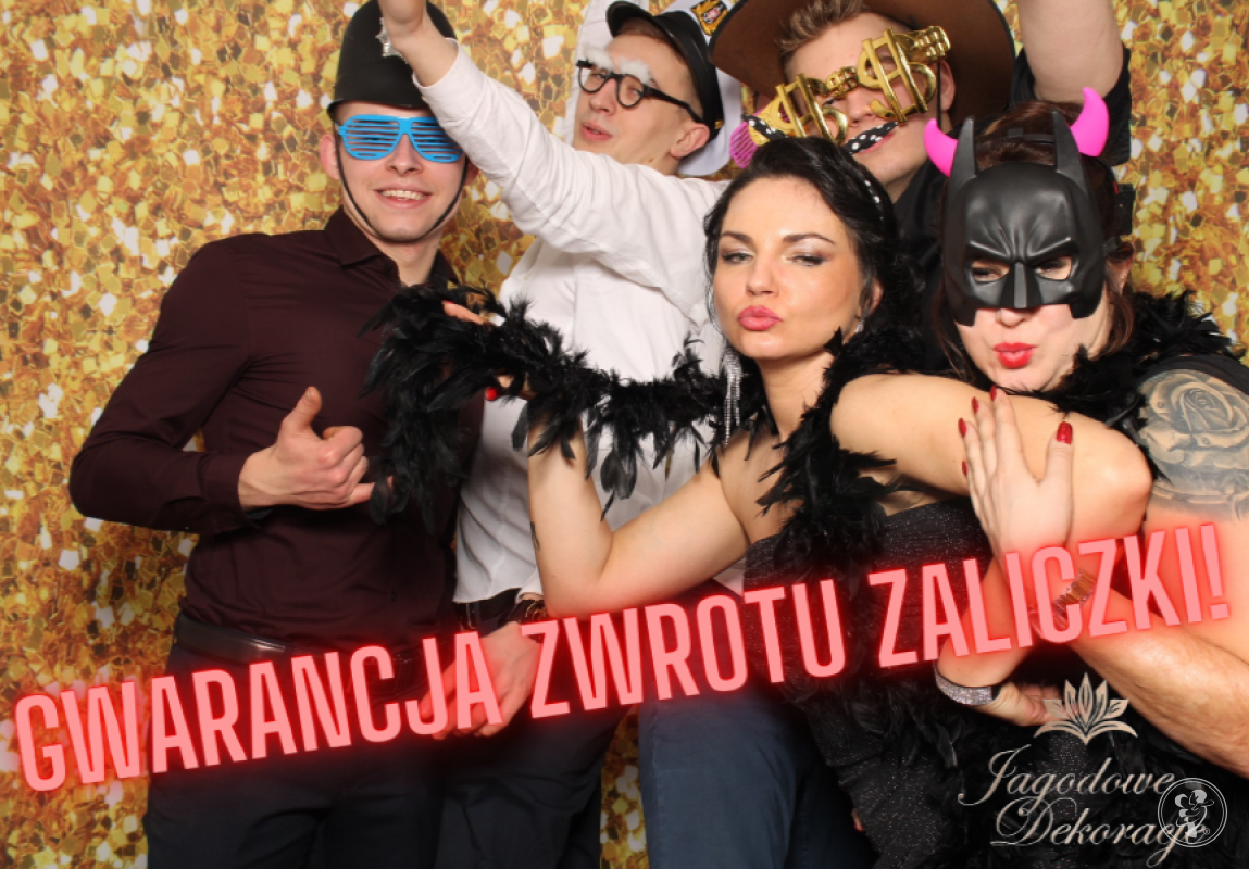 Fotolustro 65 cali, fotobudka, ciężki dym, napis LOVE, bańki, iskry, Wolsztyn - zdjęcie 1