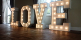 Napis LOVE podświetlany do wynajęcia | Dekoracje światłem Rzeszów, podkarpackie - zdjęcie 5