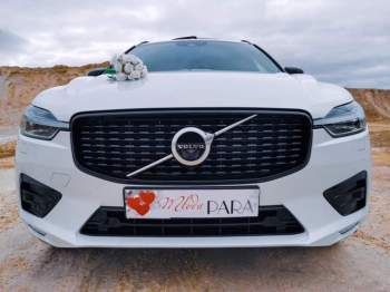 Volvo XC60 biała perła | Auto do ślubu Bełchatów, łódzkie