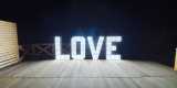 LOVE Napis 3D LED - White Weddnig, Swarzędz - zdjęcie 3