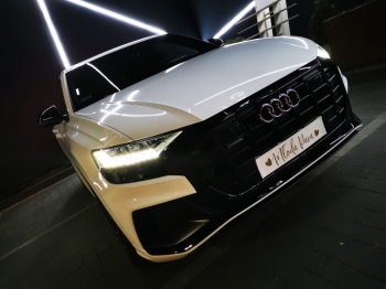 Najnowsze BIAŁE AUDI Q8 na Ślub Wesele | SUV | - luksusowe z klasą