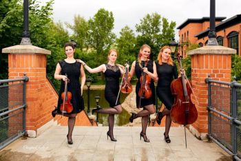 Kwartet smyczkowy na ślub i wesele - Brilliant String Quartet, Oprawa muzyczna ślubu Konstantynów Łódzki