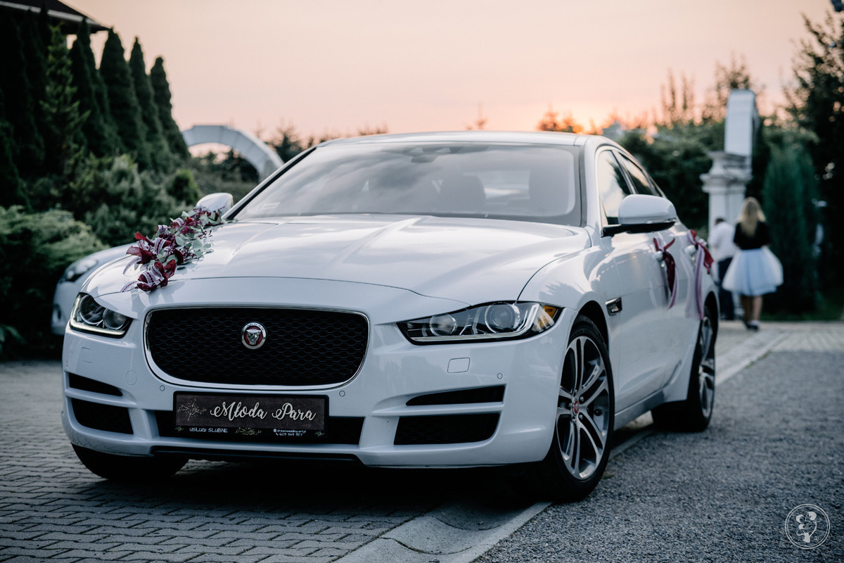 Biały Jaguar XE 3.0 Premium 340 KM | Auto do ślubu Bulowice, małopolskie - zdjęcie 1