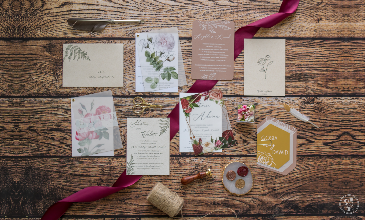 PEONY&PAPER zaproszenia ślubne, Wałcz - zdjęcie 1