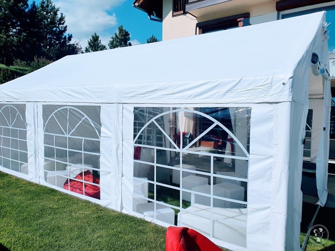 Namiot bankietowy na małe wesele czy komunię | Wynajem namiotów Jelenia Góra, dolnośląskie - zdjęcie 1