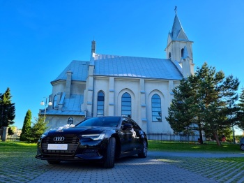 Audi A6 S-line 2020, Samochód, auto do ślubu, limuzyna Przemyśl