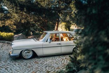 Klasyczny Mercedes Benz S klasa w108 1966 '' Samochód do ślubu '', Samochód, auto do ślubu, limuzyna Łódź