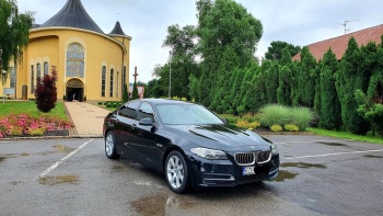 Samochód do ślubu - piękna limuzyna BMW Seria 5 | Auto do ślubu Rzeszów, podkarpackie