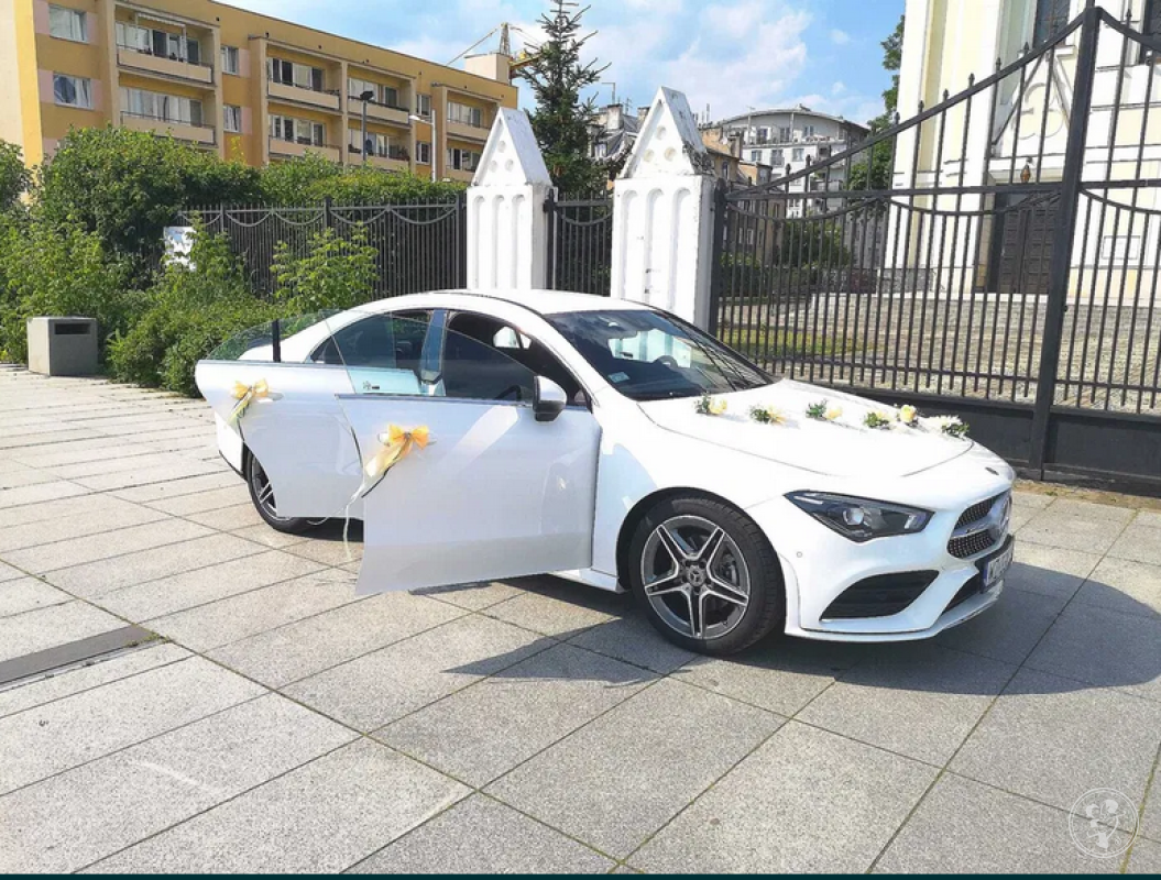 Mercedes CLA - NOWY Egzemplarz 2021r. Mamy terminy :) | Auto do ślubu Warszawa, mazowieckie - zdjęcie 1